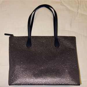 Women’s navy blue glitter Kate Spade purse